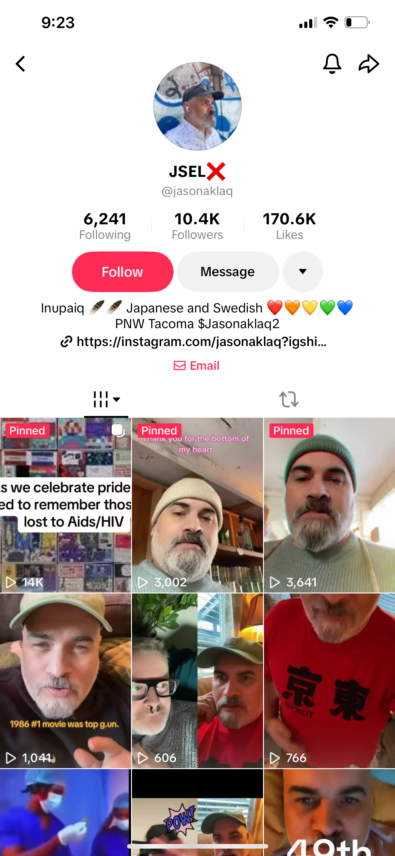 USA TikTok 10k followers