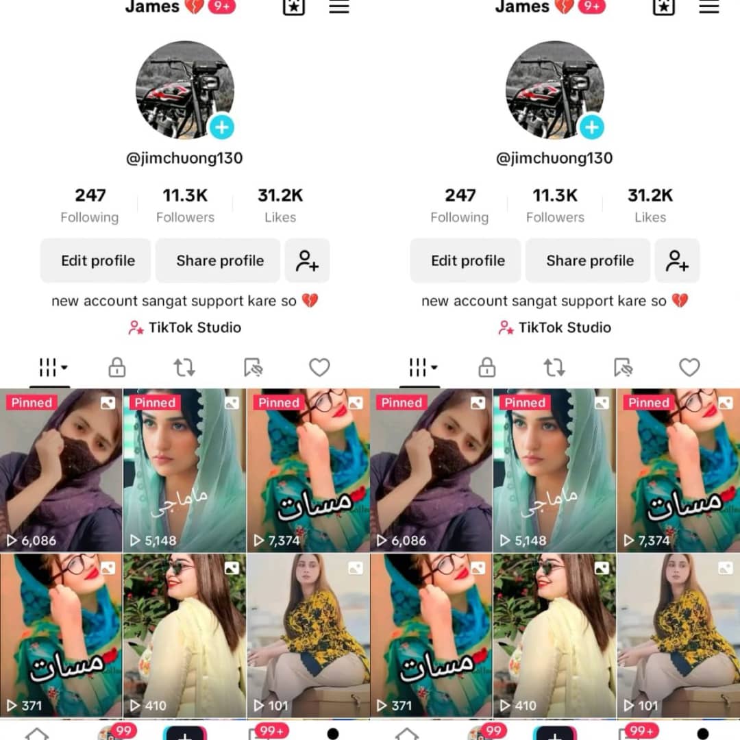 TikTok 11k followers followers