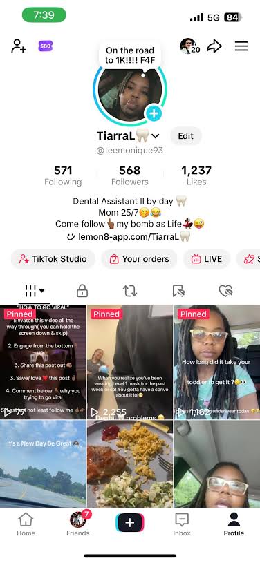 Canada TikTok 500 followers