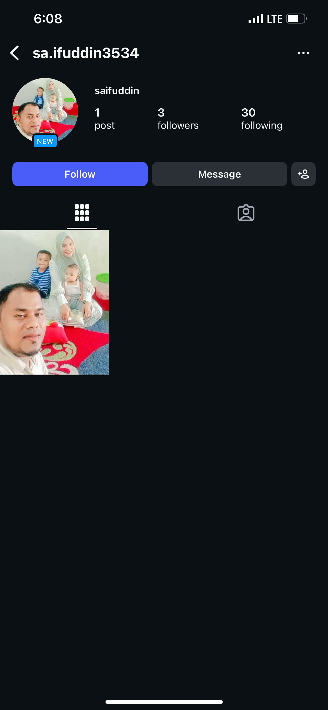 Instagram few followers