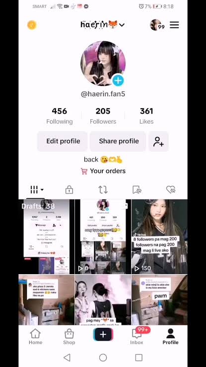 200 followers TikTok