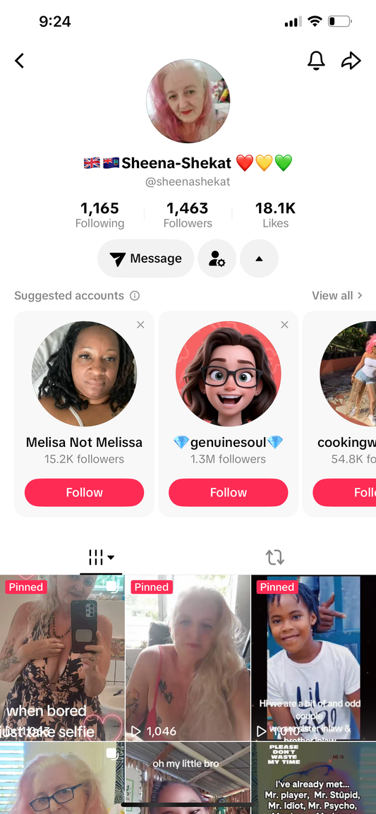 1k followers uk TikTok