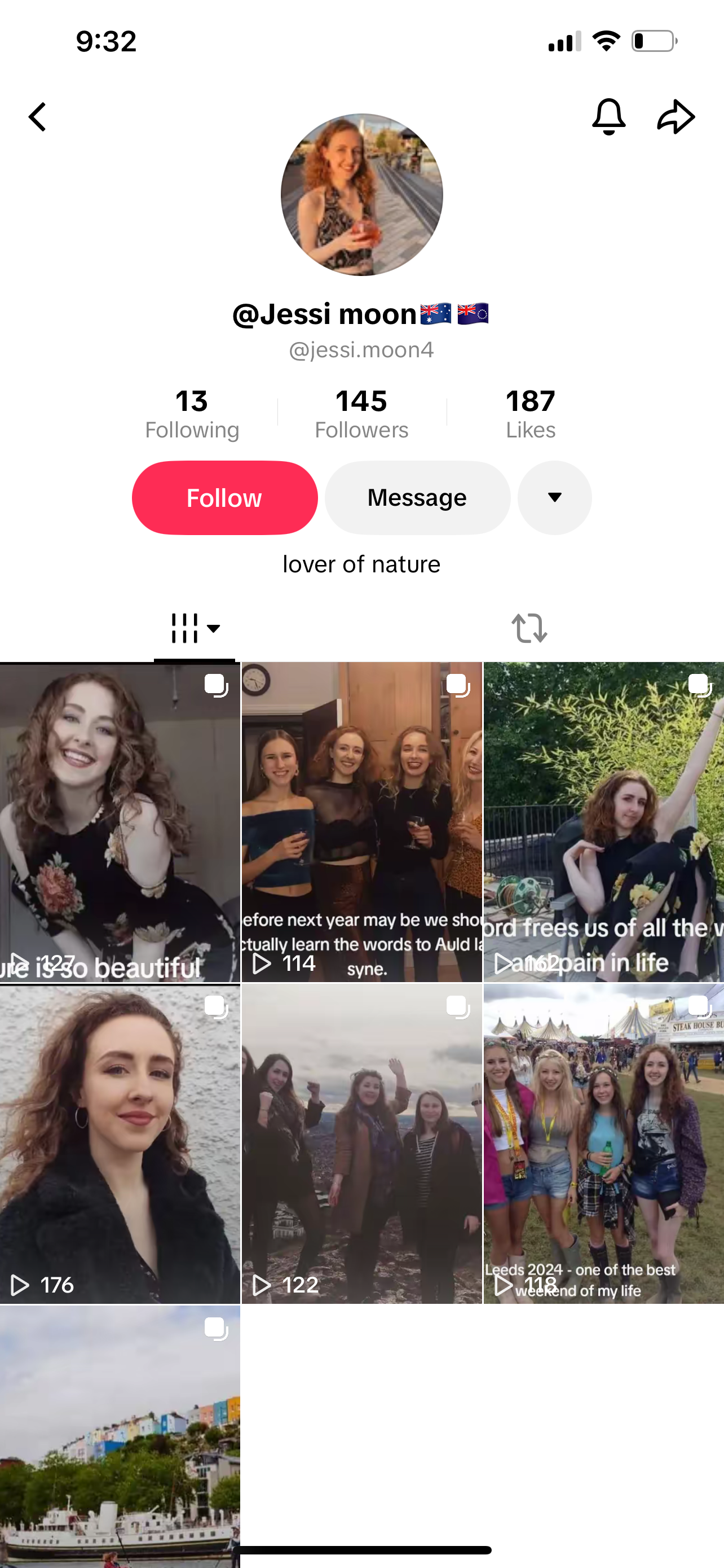 USA TikTok 100 followers