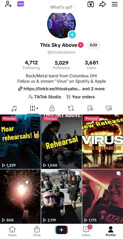 USA TikTok 5k followers