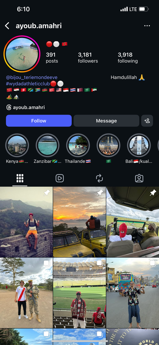 Instagram 3K followers