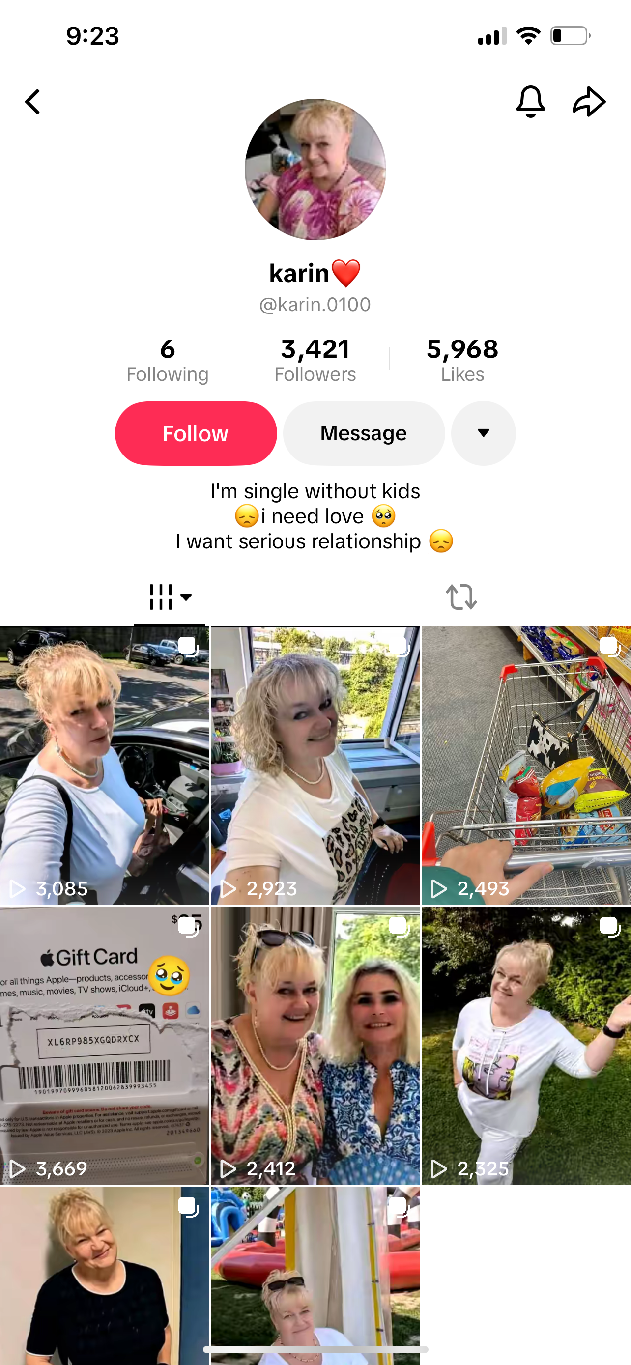 Uk TikTok 3k followers
