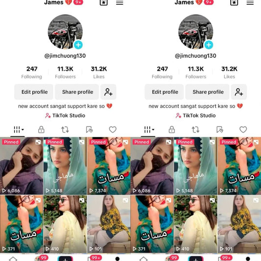 TikTok 11k followers followers